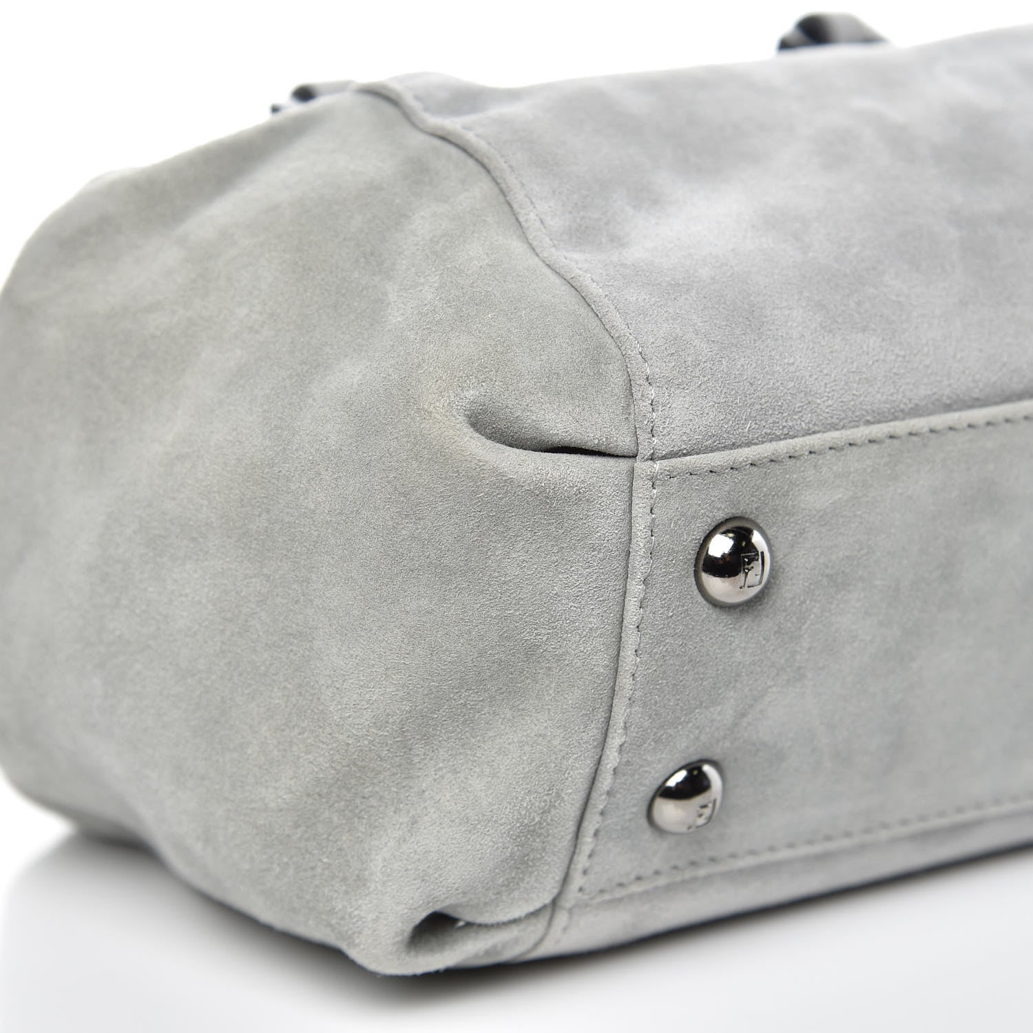 Fendi Suede To You Mirrored Mini Duffle Mint 10 of 12