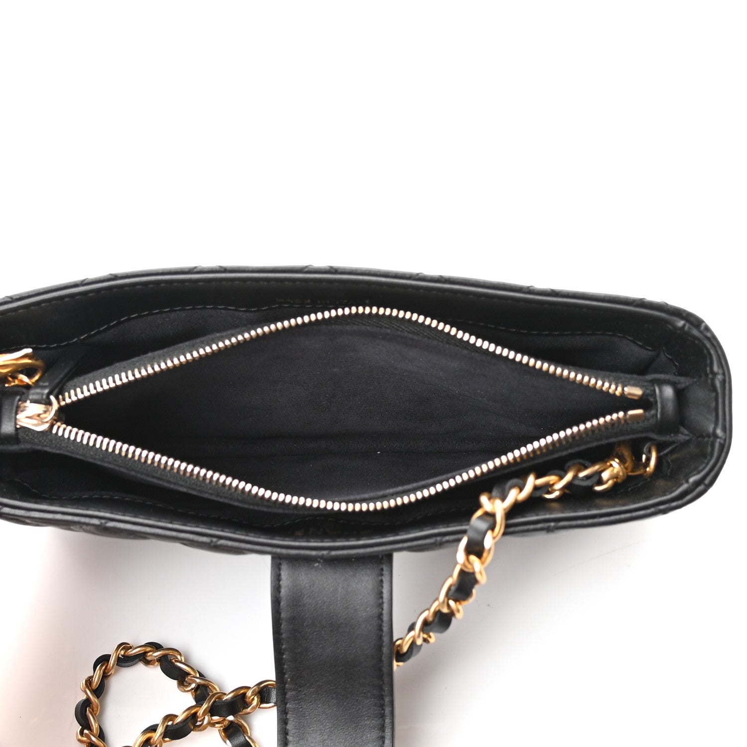 Chanel Aged Calfskin Lucky Charms 2.55 Reissue Mini Clutch With Chain Black 4 of 10