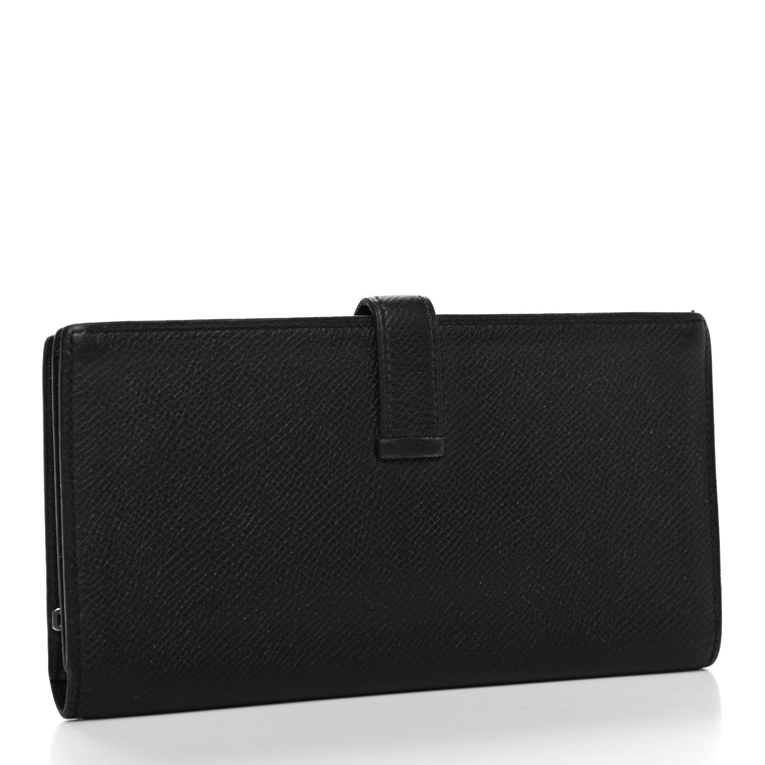 Hermes Epsom Bearn Gusset Wallet Black 3 of 7