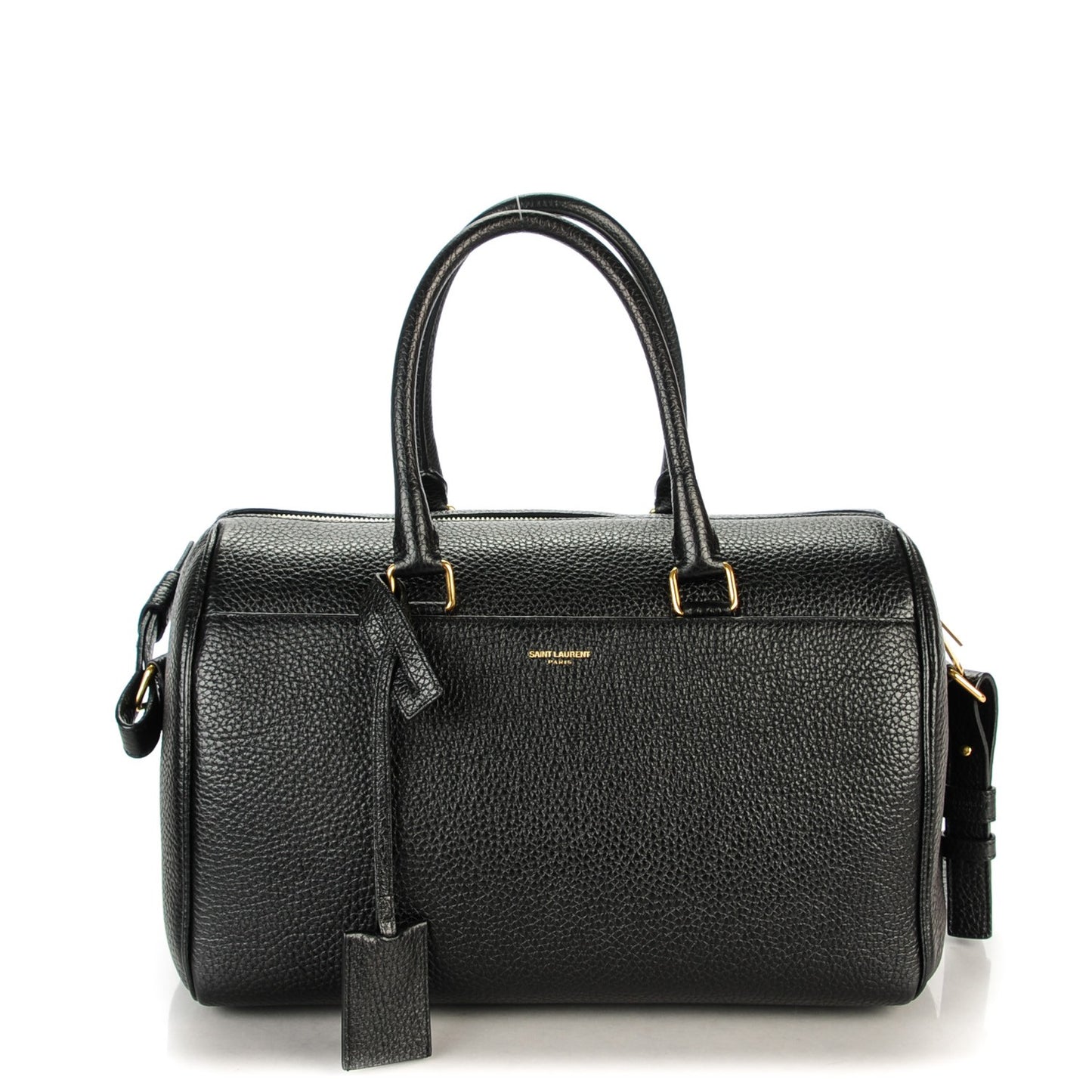 Grained Calfskin Classic Duffle 6 Black
