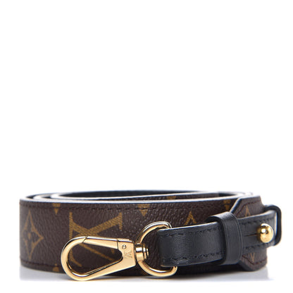 Louis Vuitton Monogram Bandouliere Shoulder Strap XL Black 1 of 4