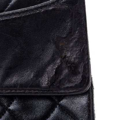 Chanel Lambskin Quilted Medium Single Flap Black 16 of 24