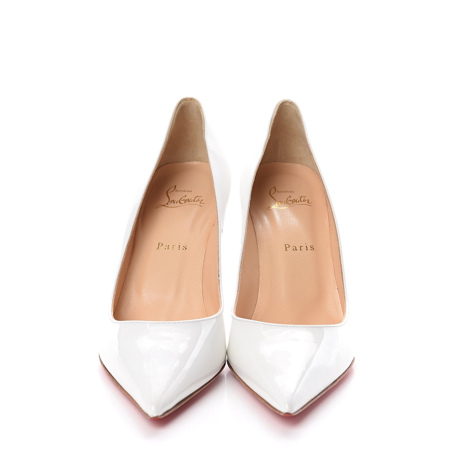 Patent Clare 80 Pumps 39 White