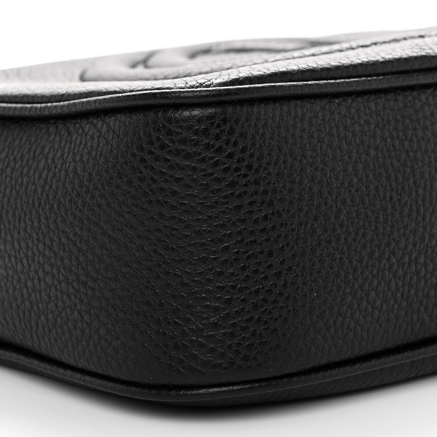Gucci Pebbled Calfskin Small Soho Disco Bag Black 9 of 12