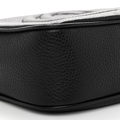 Gucci Pebbled Calfskin Small Soho Disco Bag Black 9 of 12