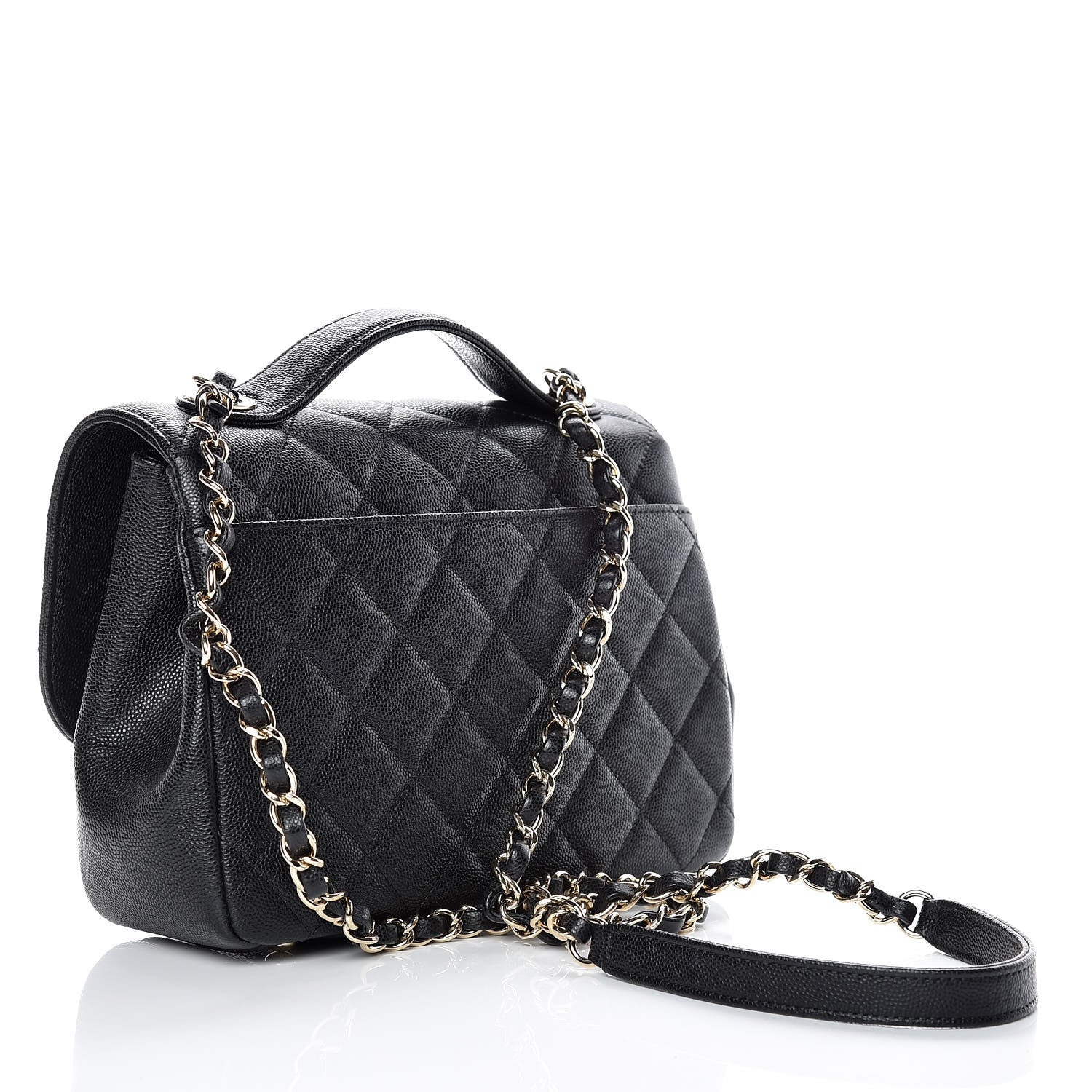 Chanel Caviar Quilted Medium Business Affinity Flap Black 3 of 10