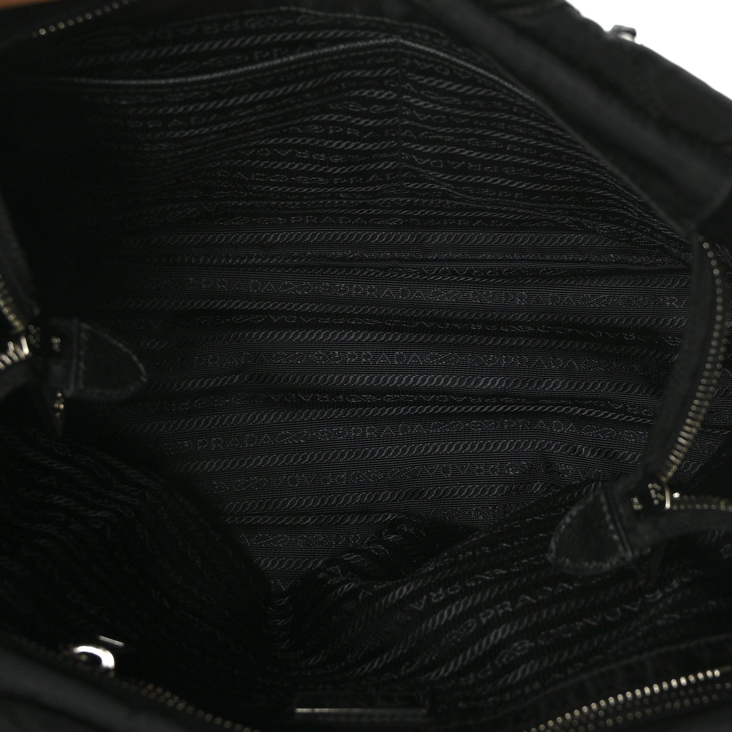 Prada Nylon Tessuto Impuntu Quilted Tote Black 4 of 7