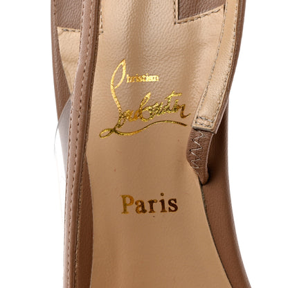 Christian Louboutin Nappa PVC Optisexy 70 Pumps 36 Nude 6 of 8