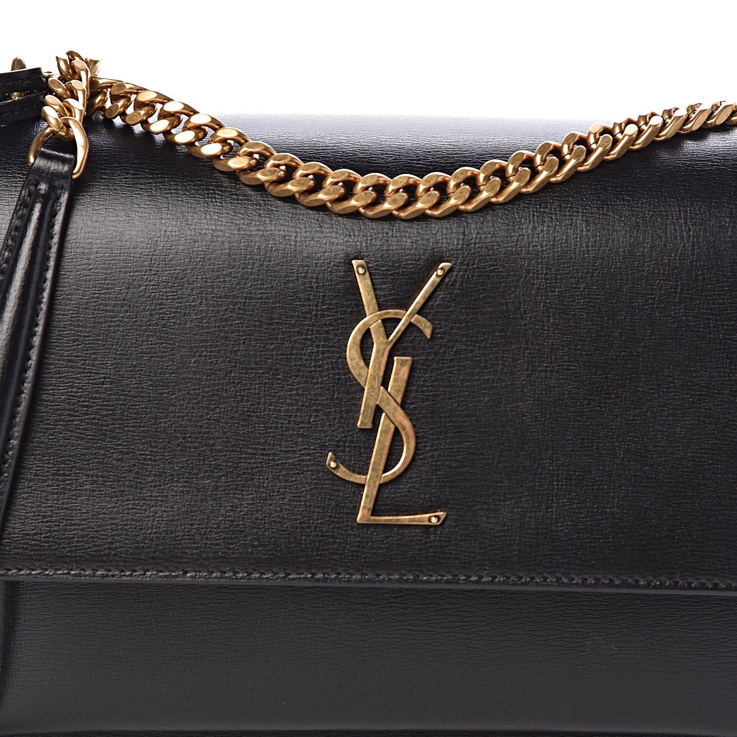 Calfskin Medium Monogram Sunset Black