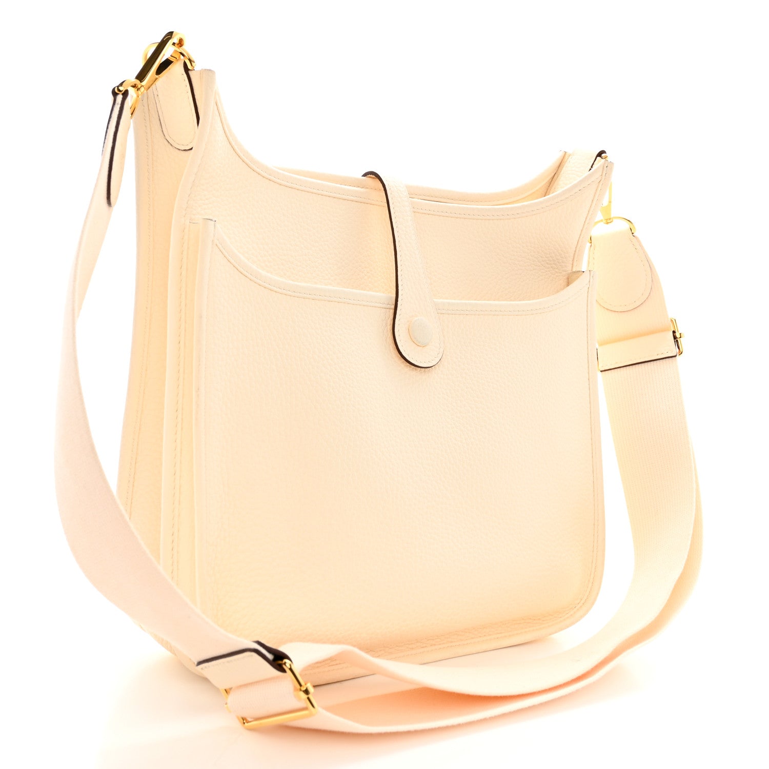 Hermes Taurillon Clemence Evelyne III PM Nata 3 of 12