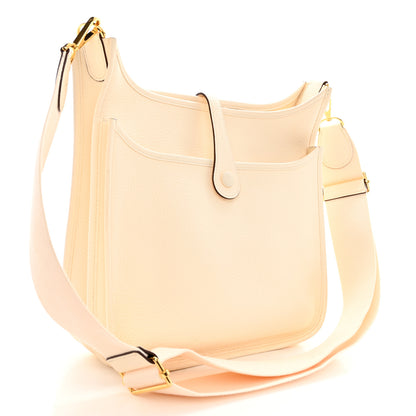 Hermes Taurillon Clemence Evelyne III PM Nata 3 of 12