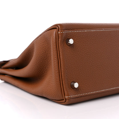 Hermes Togo Kelly Retourne 28 Gold 8 of 14