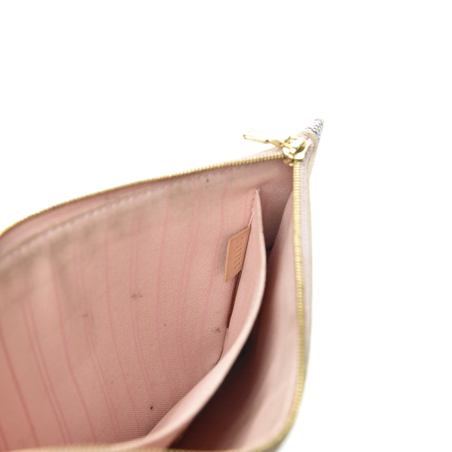 Damier Azur Neverfull MM GM Pochette Rose Ballerine