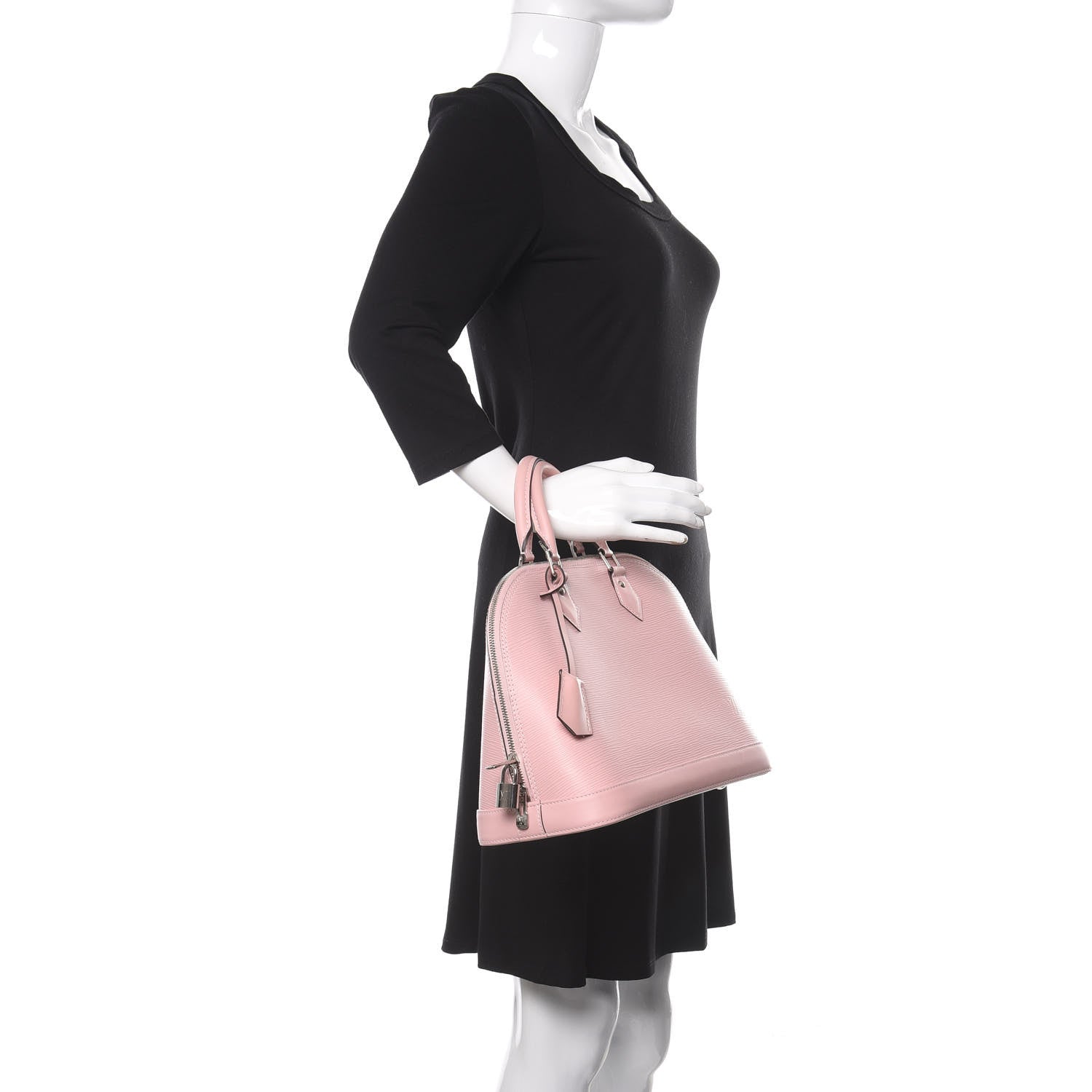 Louis Vuitton Epi Alma PM Rose Ballerine 2 of 10