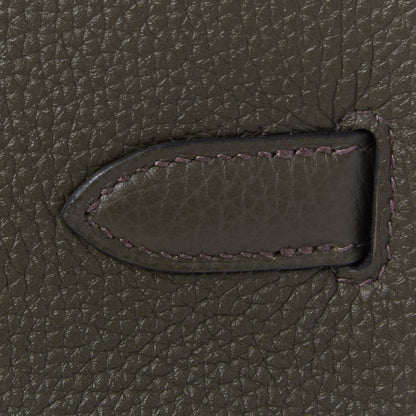 Hermes Togo Birkin 30 Vert De Gris 8 of 30