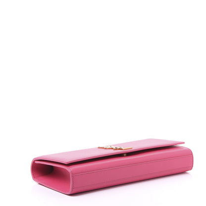 Saint Laurent Grain De Poudre Classic Monogram Cassandre Clutch Lipstick Fuchsia 3 of 8