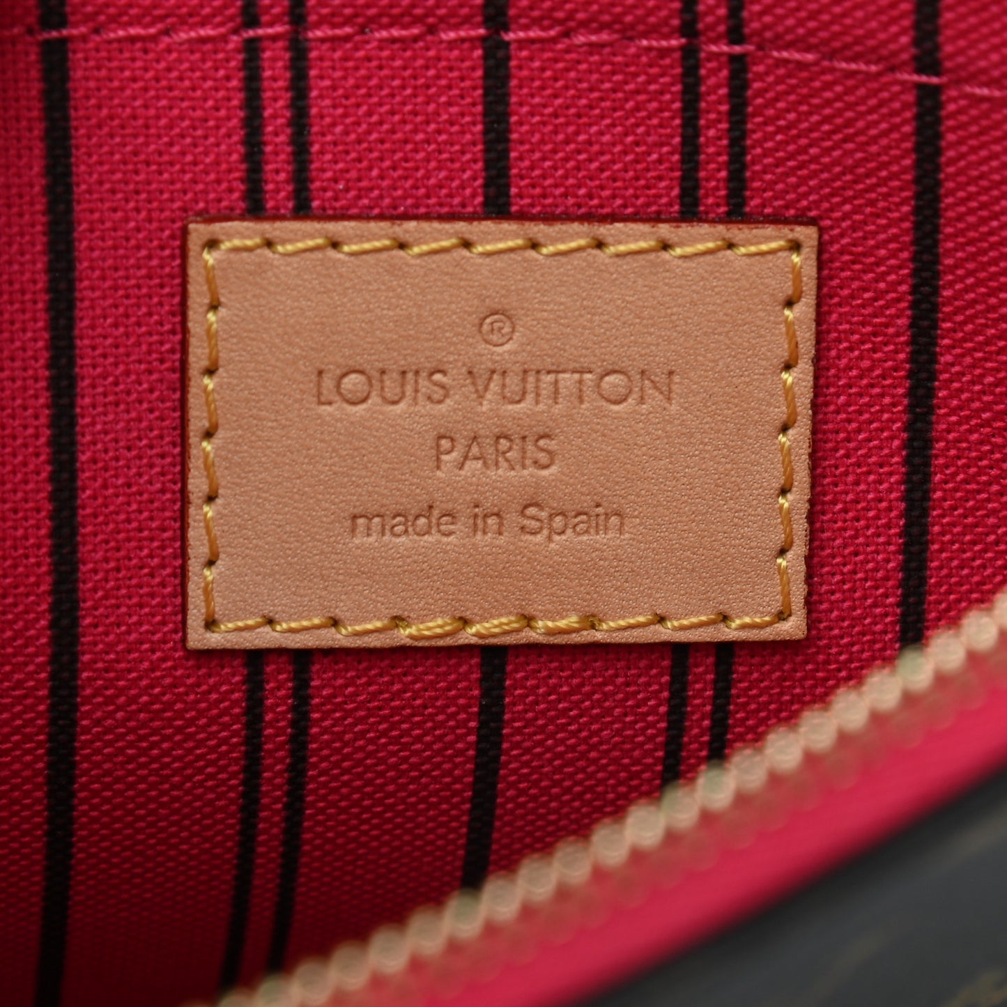 Monogram Neverfull MM GM Pochette Pivoine