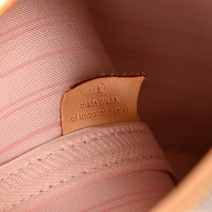 Louis Vuitton Damier Azur Neo Neverfull GM Rose Ballerine 8 of 20