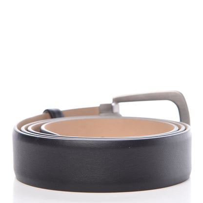 Chanel Calfskin Belt 95 38 Black 3 of 8