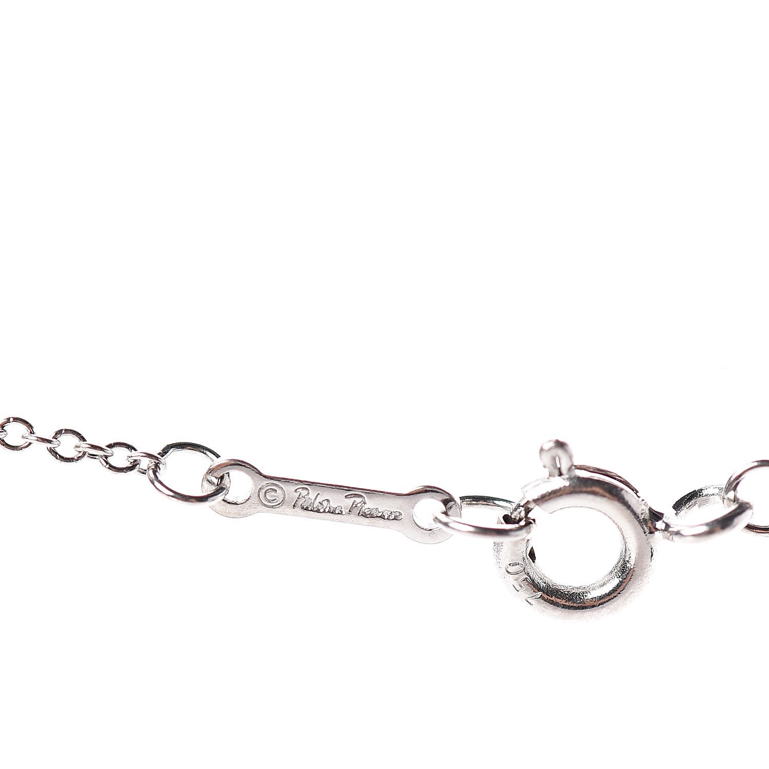 Tiffany 18K White Gold Paloma's Graffiti Arrow Pendant Necklace 5 of 5