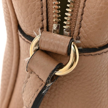 Gucci Pebbled Calfskin Small Soho Disco Bag Camelia 13 of 13