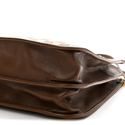 Gucci Monogram Calfskin Medium Horsebit 1955 Tote Bag Beige Brown Sugar Beige Brown Sugar 10 of 10