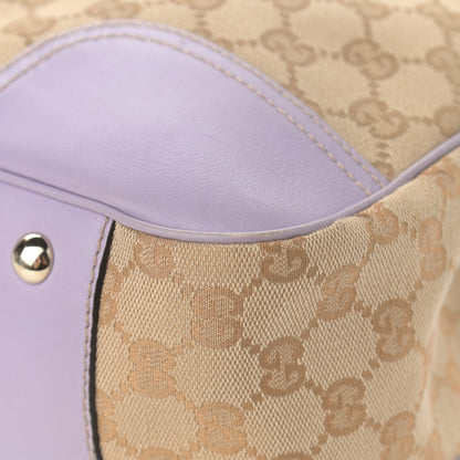 Gucci Monogram Medium Princy Tote Lilac 10 of 11