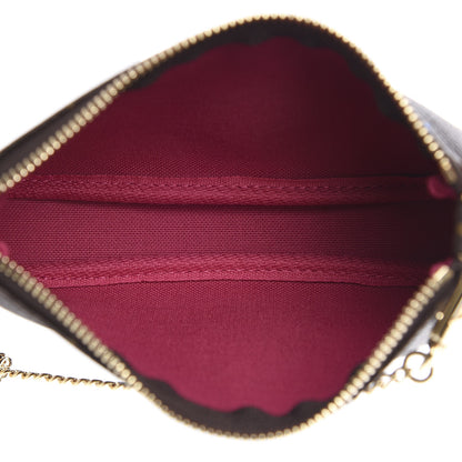 Louis Vuitton Monogram 2020 Christmas Animation Roller Coaster Mini Pochette Accessories Pivoine 4 of 7