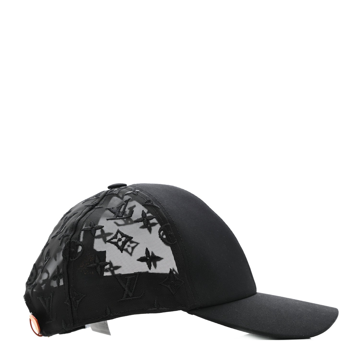 Louis Vuitton Monogram Mesh Cotton Cap L Black 6 of 11