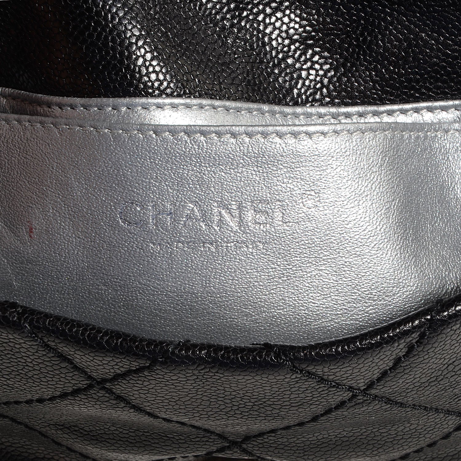 Chanel Glazed Caviar Mini Modern Chain Flap Black 6 of 7