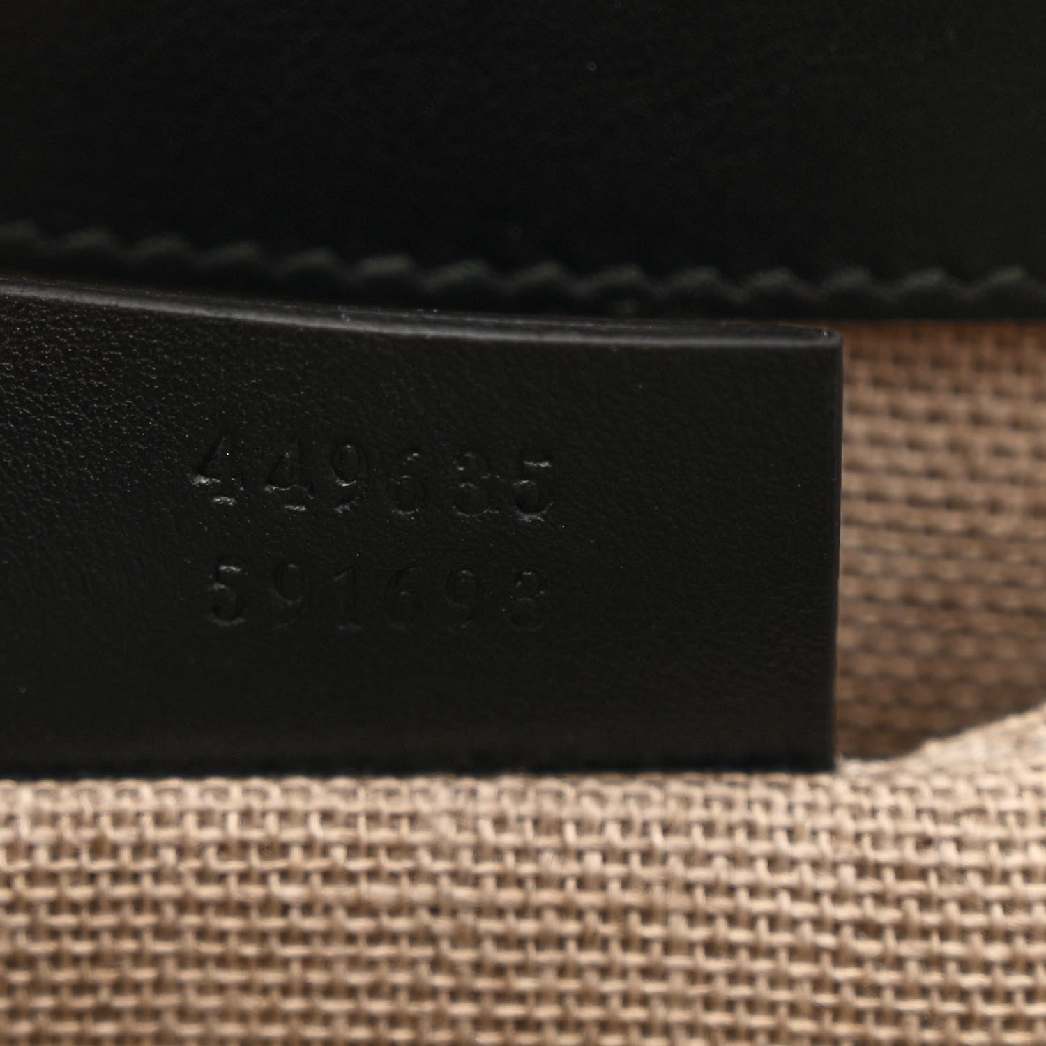 Gucci Microguccissima Medium Emily Chain Shoulder Bag Black 7 of 10