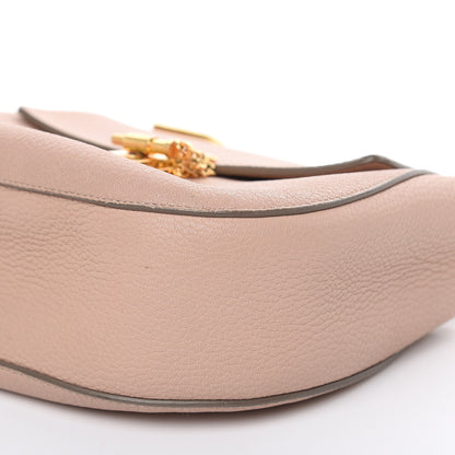 Chloe Grained Lambskin Drew Shoulder Bag Cement Pink 9 of 18