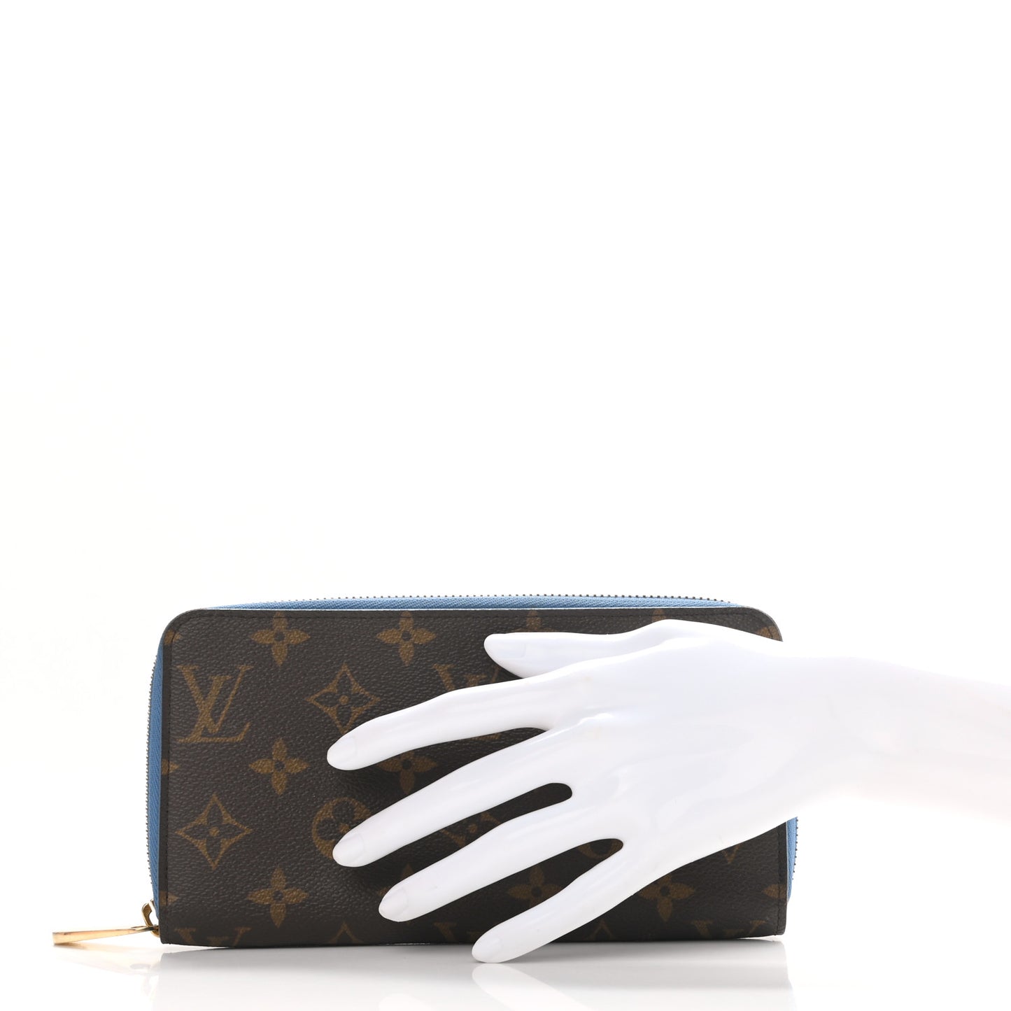 Monogram Zippy Wallet Blue Jean