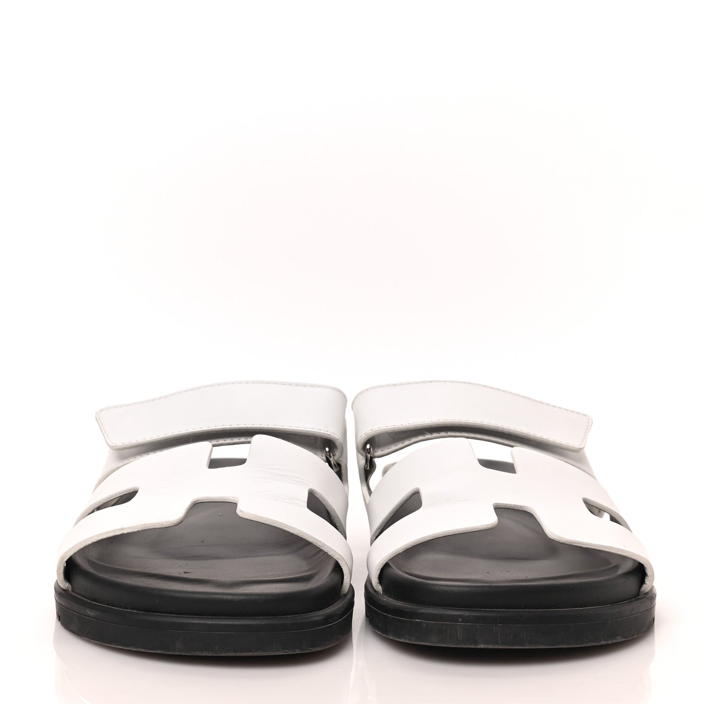 Calfskin Womens Chypre Sandals 36.5 White