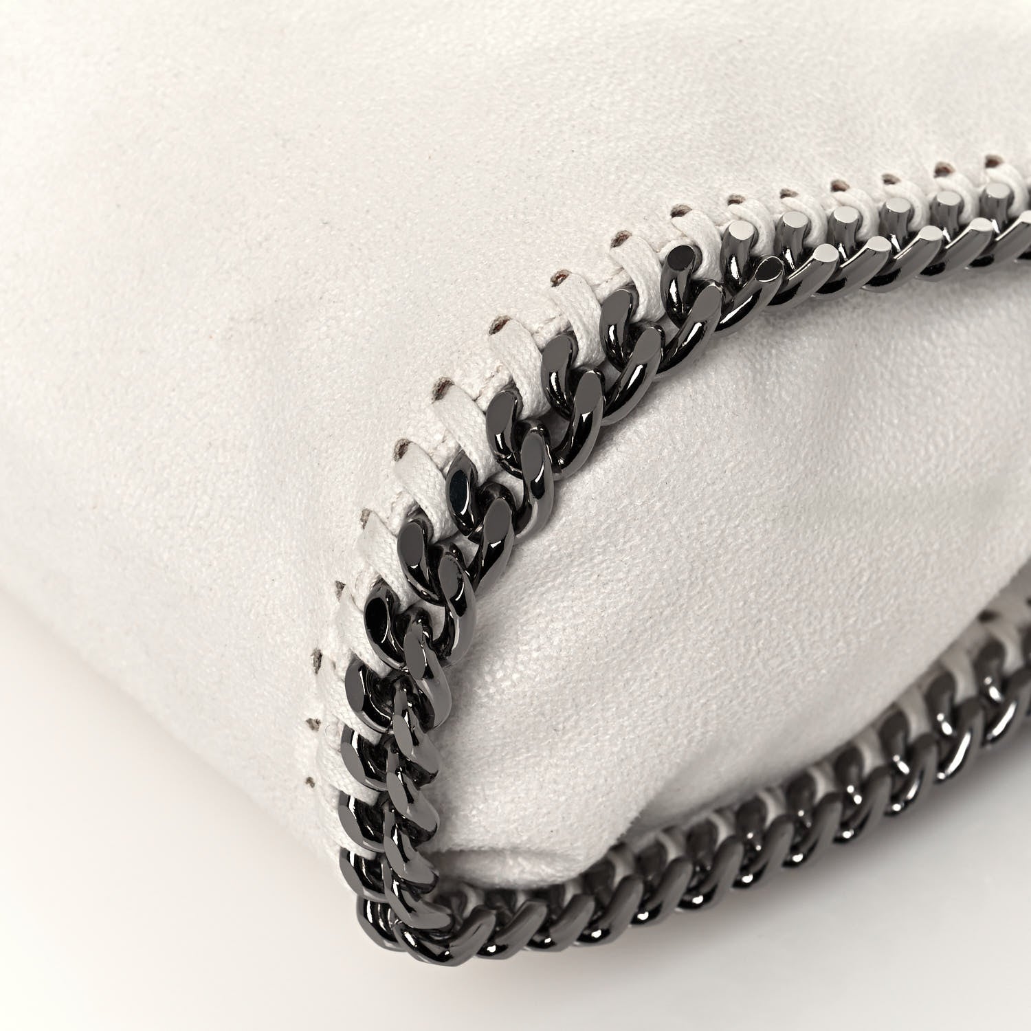 Stella McCartney Shaggy Deer Mini Falabella Shoulder Bag Pearlesce 8 of 11