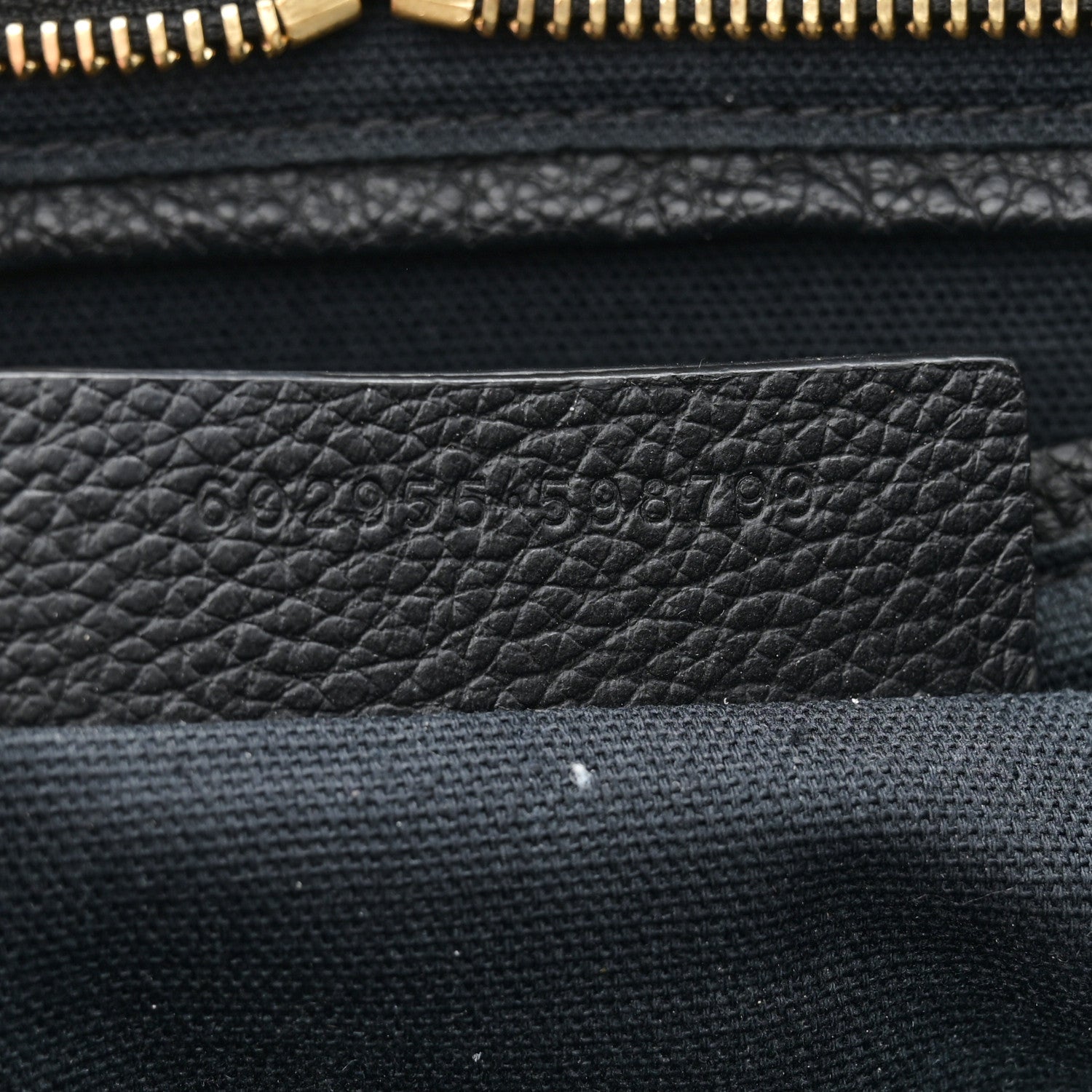 Alexander McQueen Pebbled Calfskin Small Skull Padlock Zip Around Tote Black 7 of 19