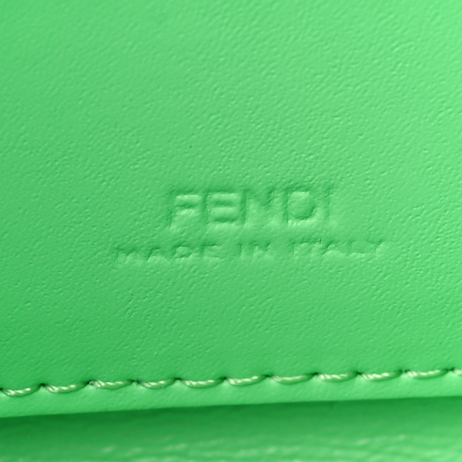 Fendi Vitello Liberty Sfumato Phone Baguette Edamame 6 of 10