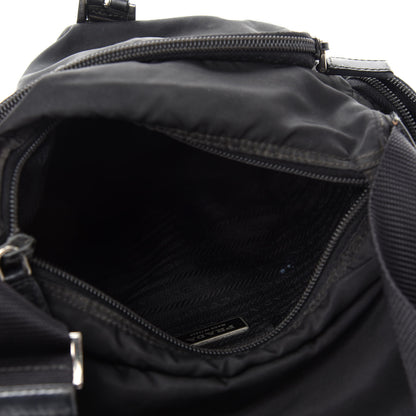 Prada Nylon Vela Messenger Black 5 of 10