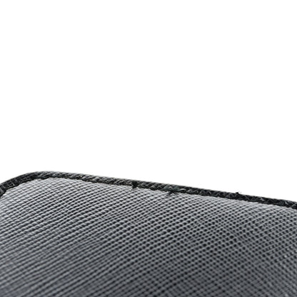 Prada Saffiano Compact Zip Around Wallet Black 8 of 8