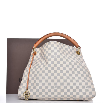 Louis Vuitton Damier Azur Artsy MM 9 of 9