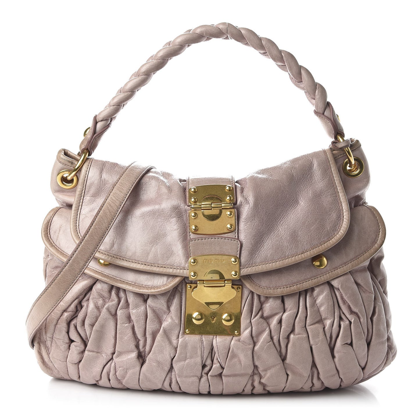 Nappa Matelasse Coffer Hobo Mughetto