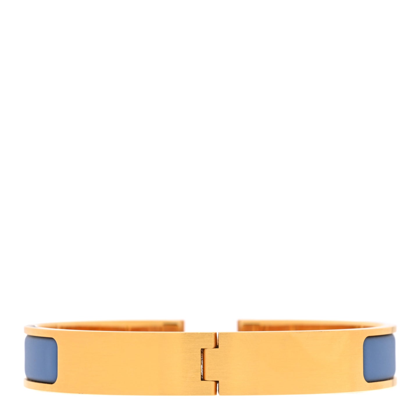 Matte Enamel Narrow Clic Clac HH Bracelet T6 Bleu Turquin