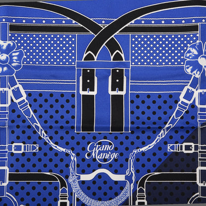 Hermes Silk Grand Manege Cut Bandana Scarf 55 3 of 4