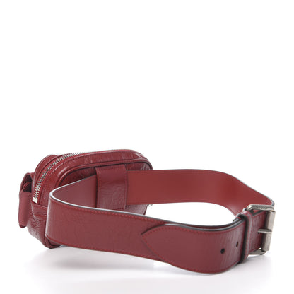 Gucci Fluffy Calfskin Mini Morpheus Belt Bag 70 28 Red 2 of 10