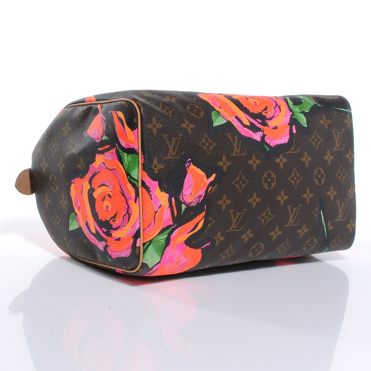 Louis Vuitton Monogram Roses Speedy 30 4 of 8