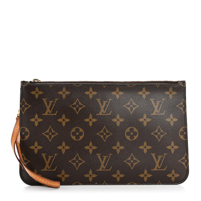 Louis Vuitton Monogram Neverfull MM GM Pochette 1 of 9