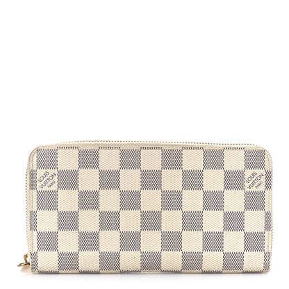 Louis Vuitton Damier Azur Zippy Wallet 1 of 10