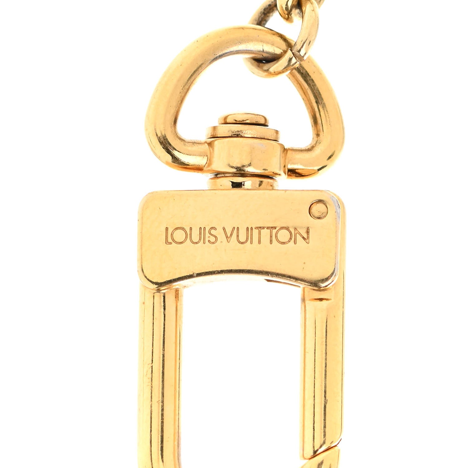 Louis Vuitton Malletage Flowers Bag Charm Key Holder 3 of 4