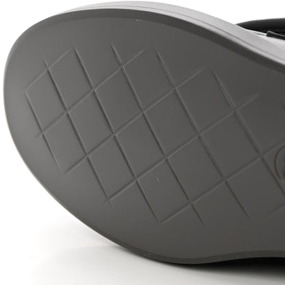 Chanel Lambskin Quilted CC Turnlock Loafers 36 Grey 13 of 14