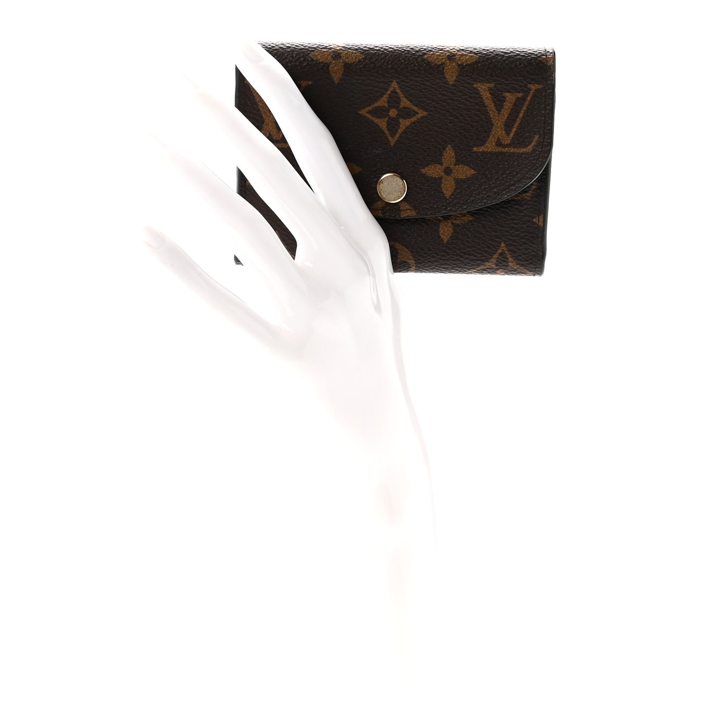 Monogram Rosalie Coin Purse Fuchsia